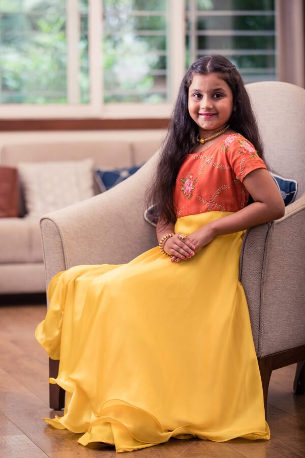 Buy Yellow Dresses & Frocks for Girls by R K MANIYAR Online | Ajio.com